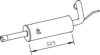 DINEX 32316 End Silencer